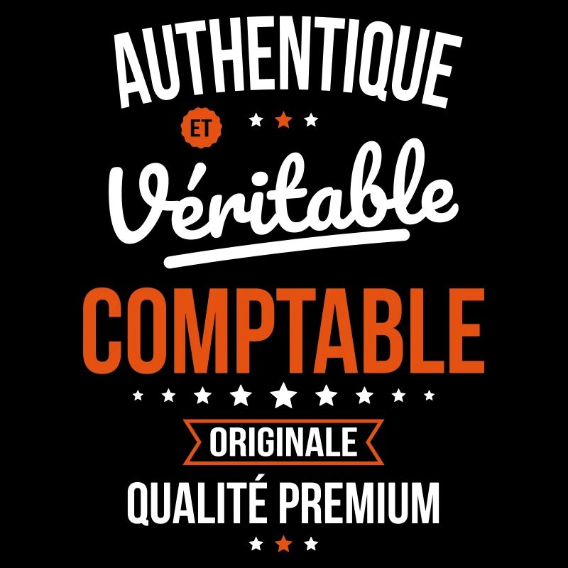 Authentique et véritable comptable - Originale