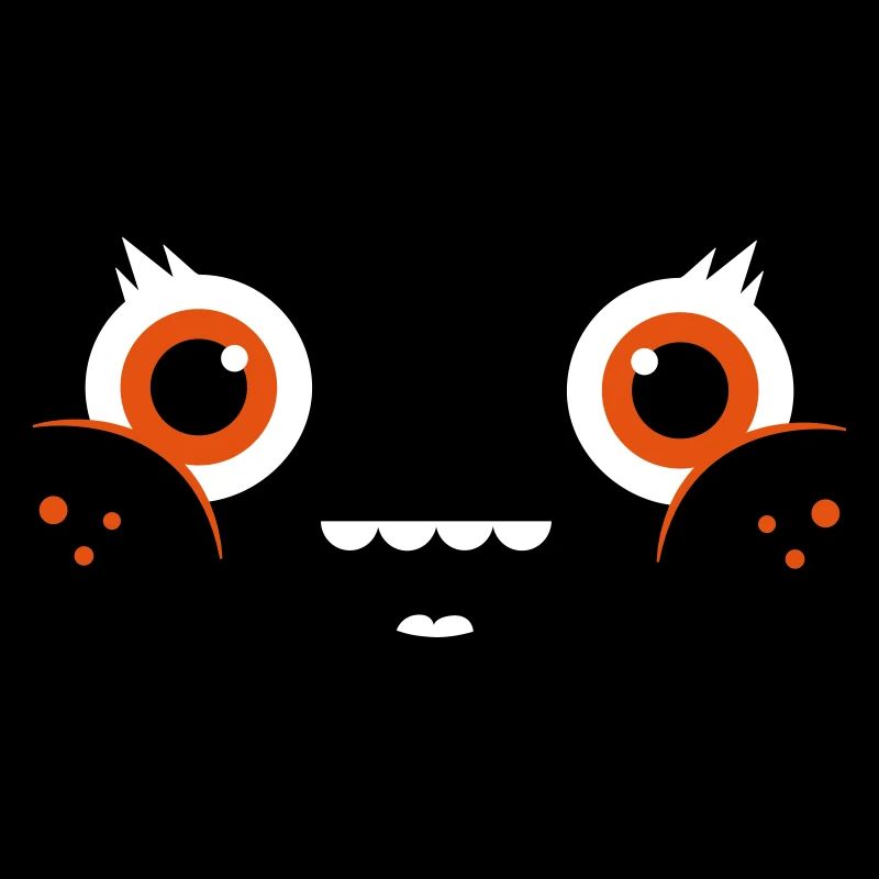 Drôle et mignon de Kawaii Visage Comic / Smiley