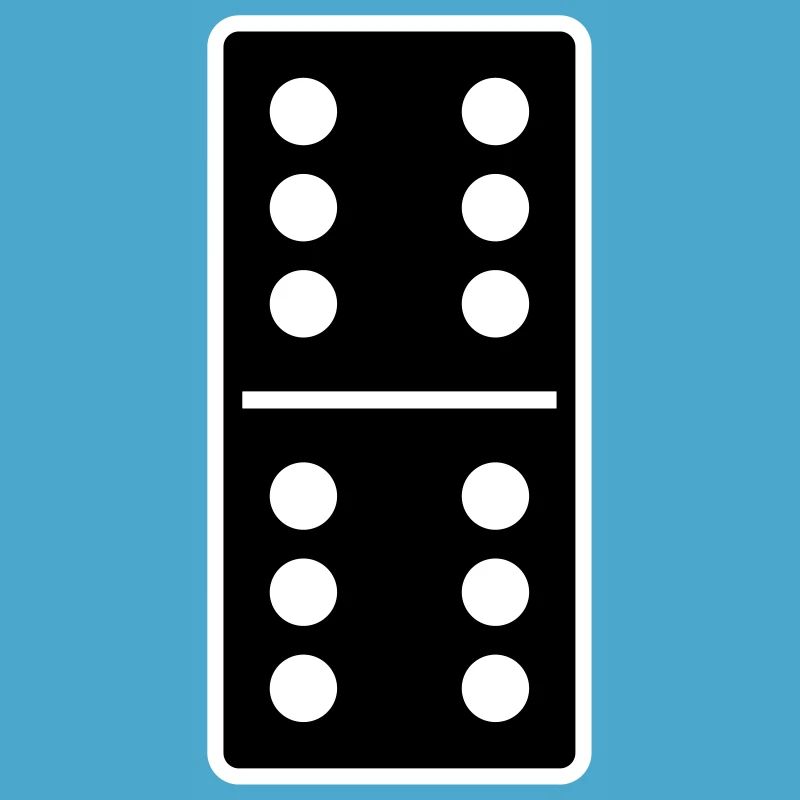 DOMINO STONE 6:6 - VARIABLE COLOR - VECTOR DESIGN!
