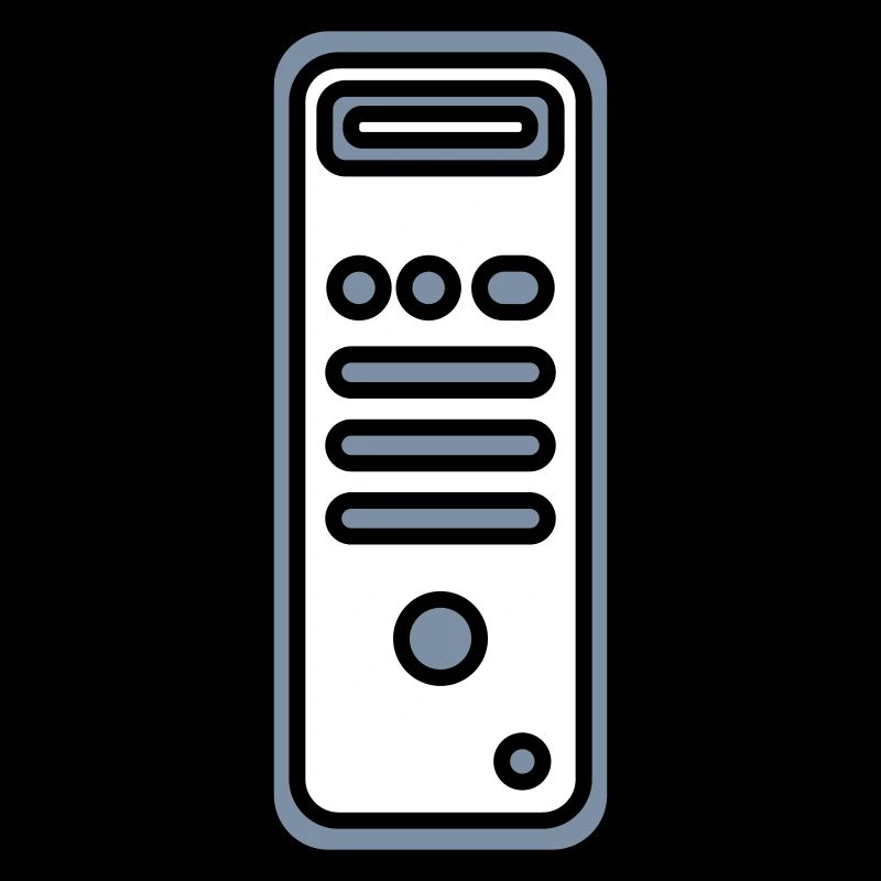 Chassis Computer Tower Icon