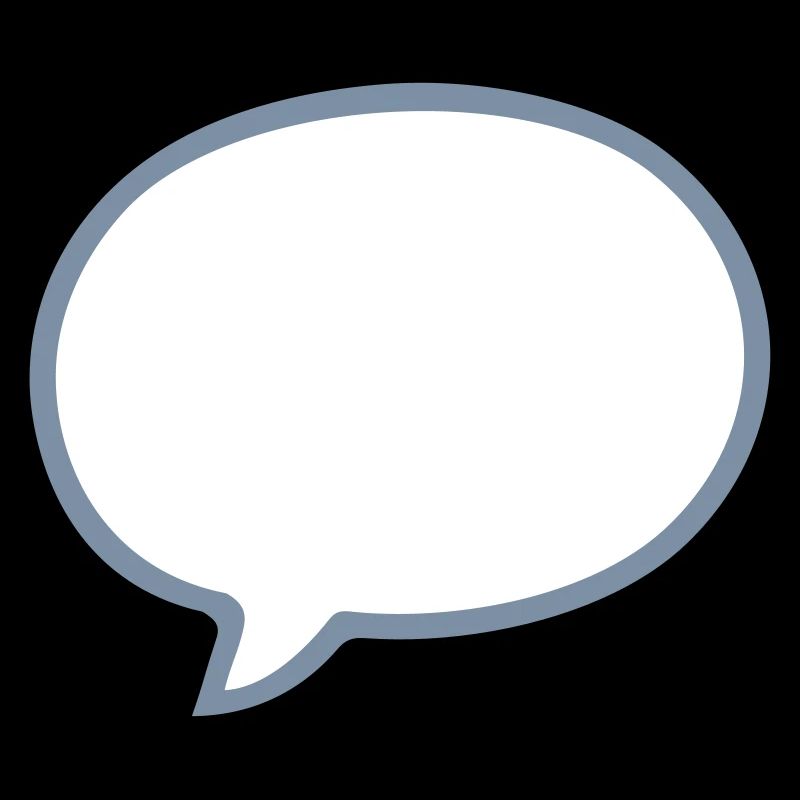 Comic design speech bubble