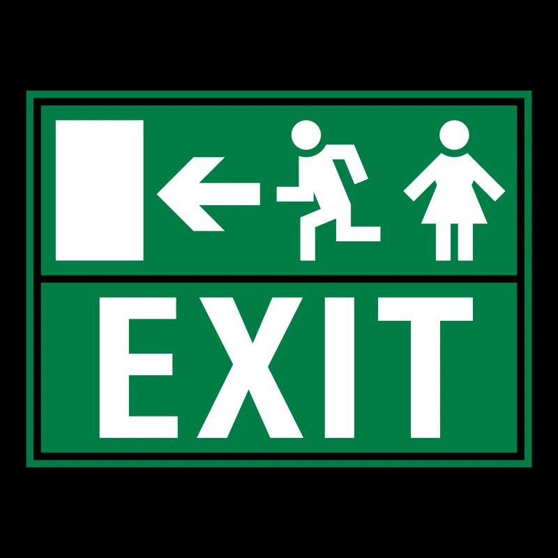 EXIT (FIRE EXIT)