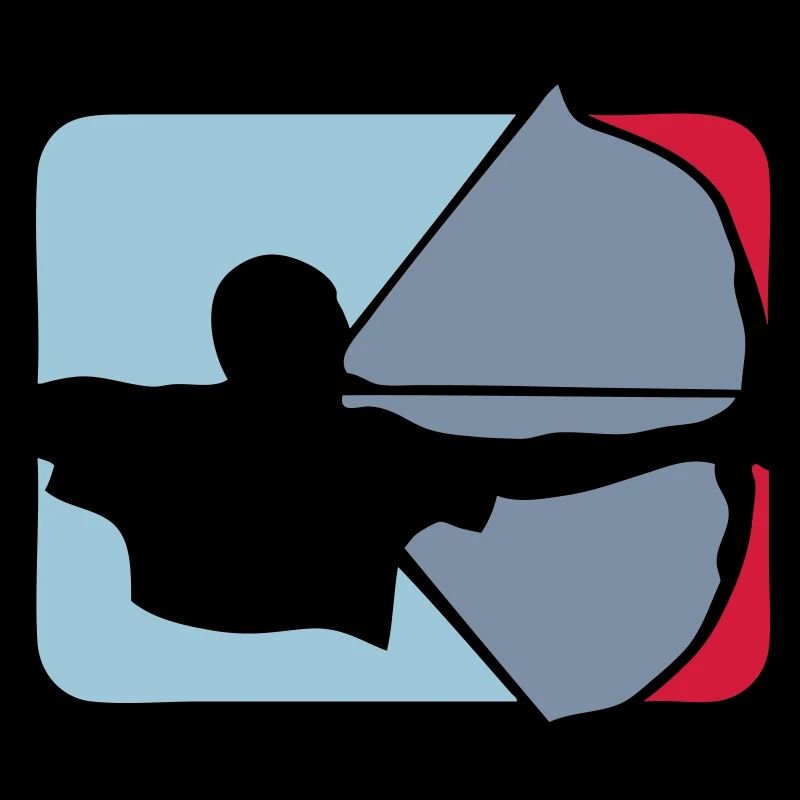 tir arc logo archery bogenschieben drape
