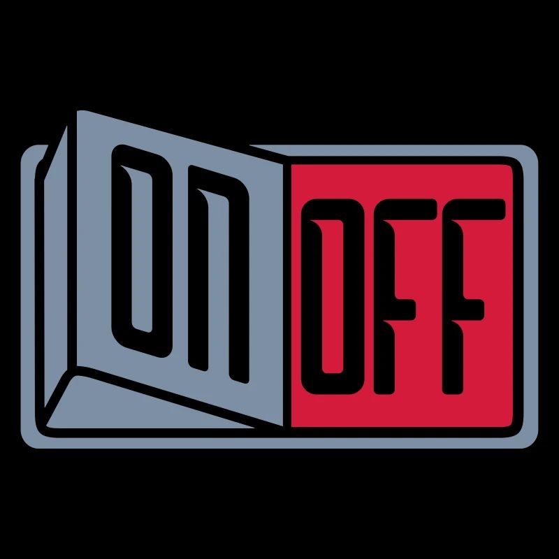 button off on switch button turn off