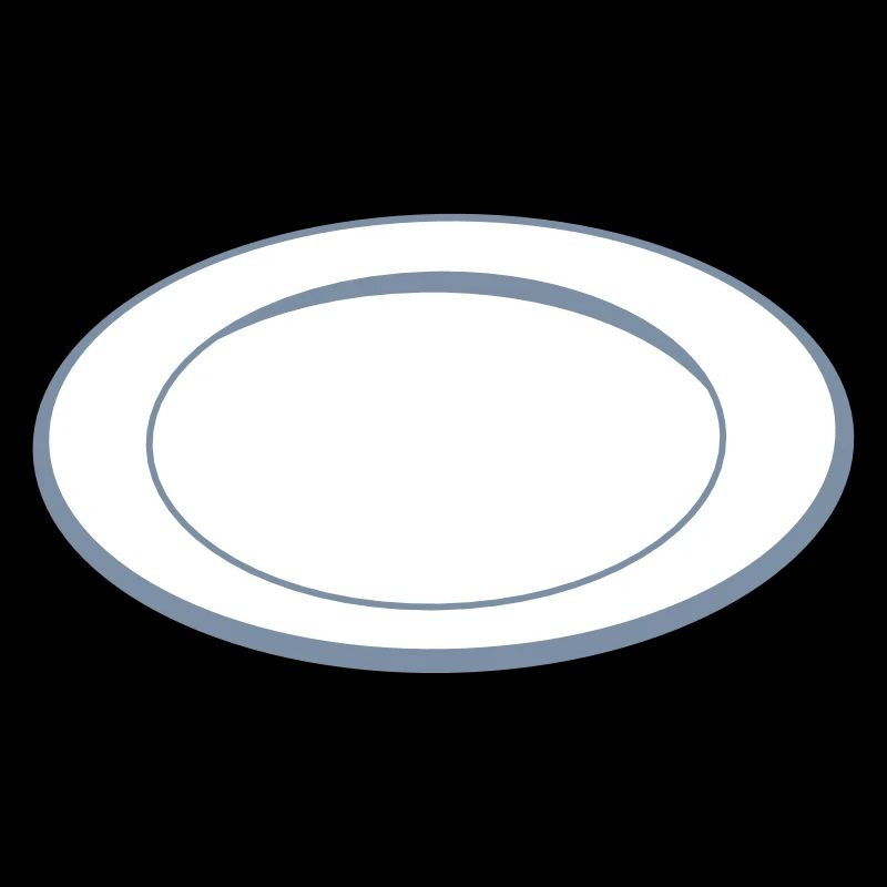 empty plate