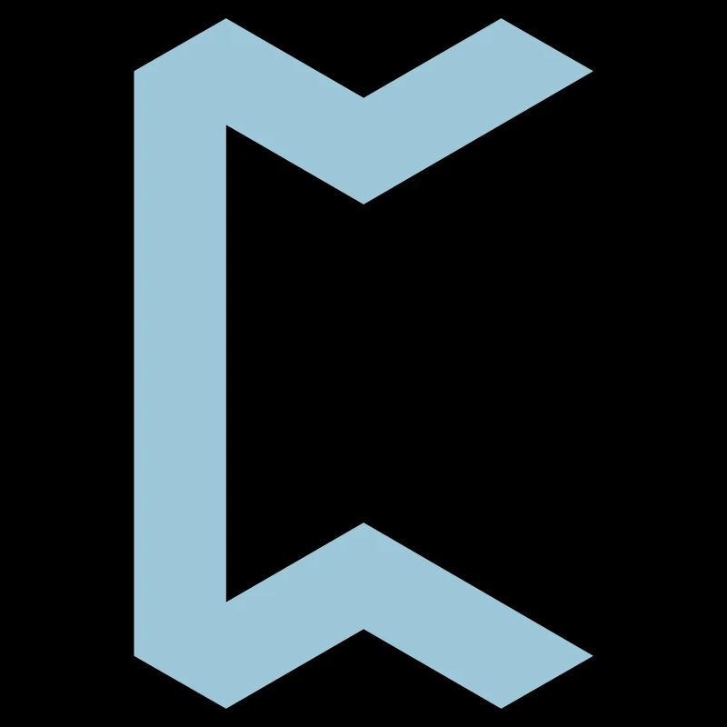 Rune: Pertho ᛈ (P), Quantum Runes Futhark 0