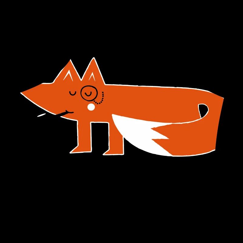 Fuchs Fox Philosophie sprüche geek nerd