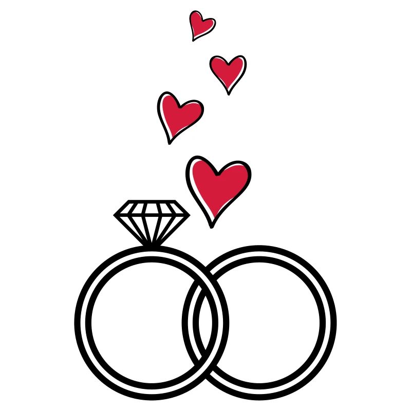 eheringe herz hochzeit ringe married