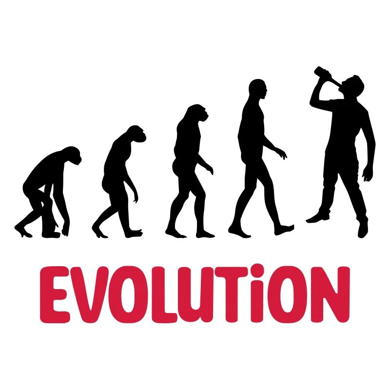 Evolution : Alcool / Alcoolique / Humour