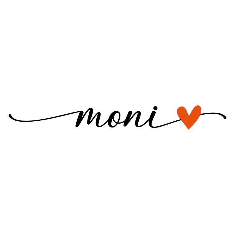 Moni Name Calligraphy Font