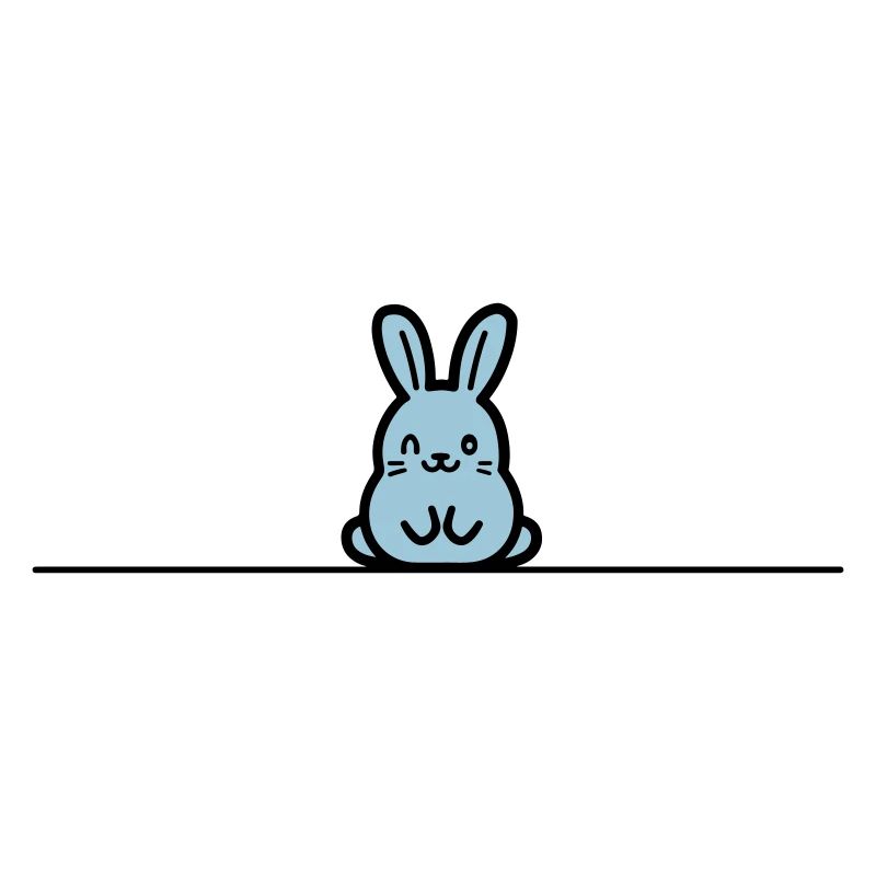 Symbole de Pâques lapin