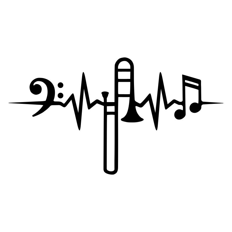 Posaune Herzschlag Posaunist Blasmusik Musiker