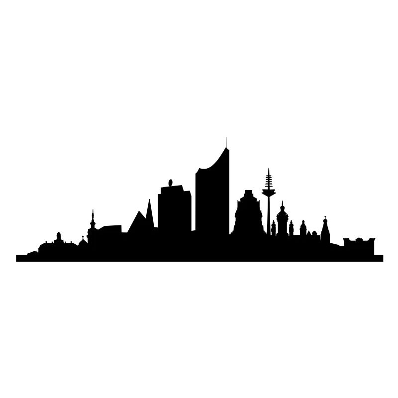 Skyline Leipzig central