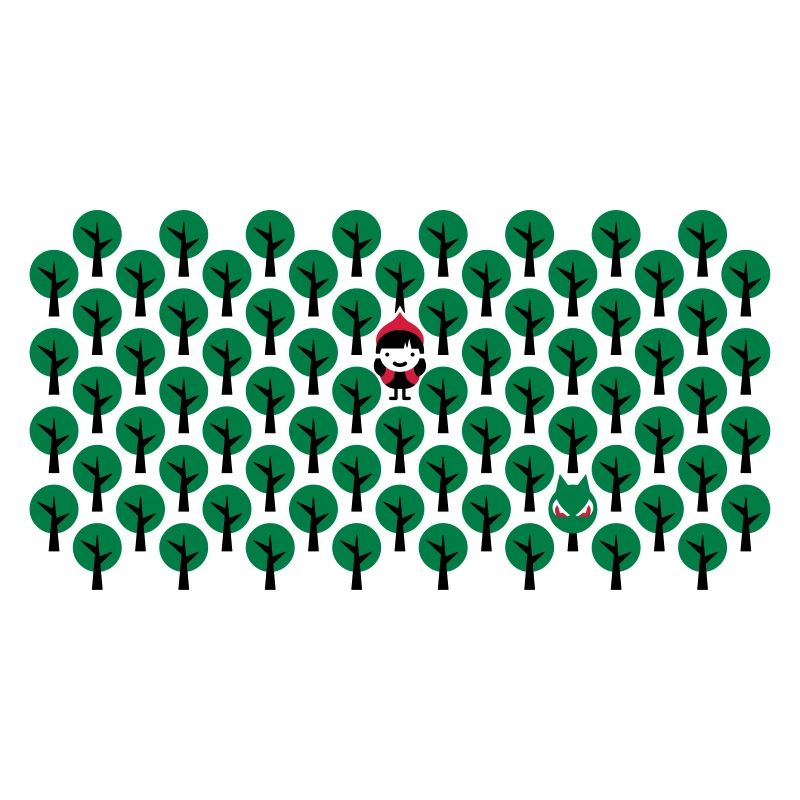 Fairytale - Rotkaeppchen - Märchen - Wolf - Quer