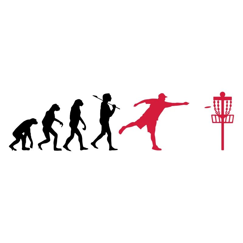 Disc Golf Evolution Ultimate Frisbee Lustig Sport