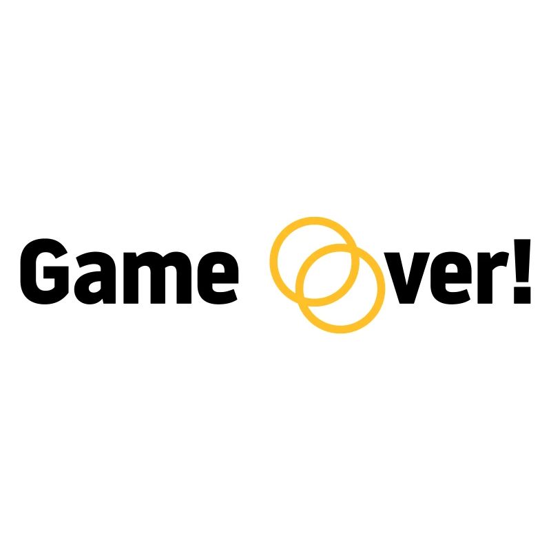 Game over Hochzeit Ehepaar Braut Bräutigam Ringe