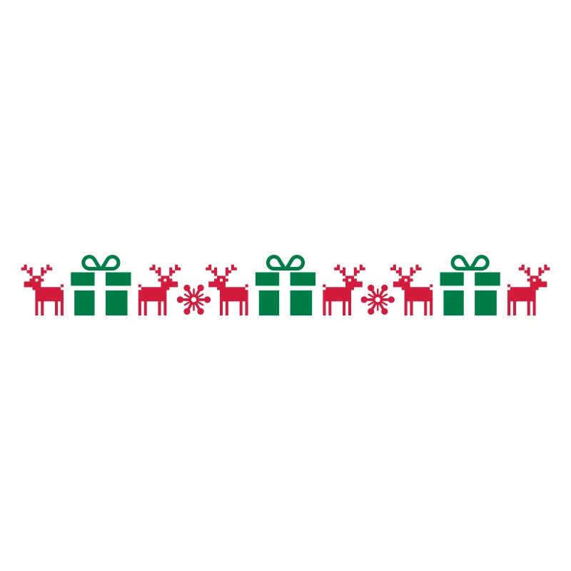 Norwegian Pattern, Christmas, Template, Your Text
