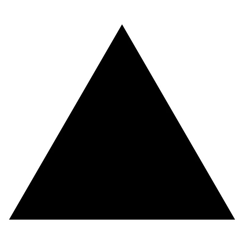 Minimalistic triangle