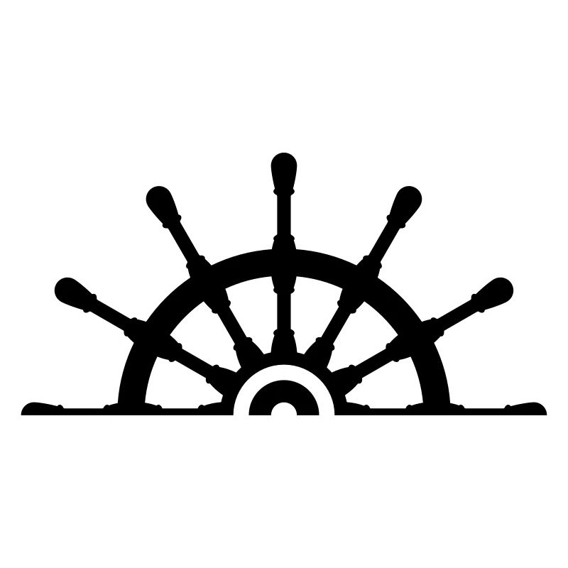 Half Ship Steering Wheel