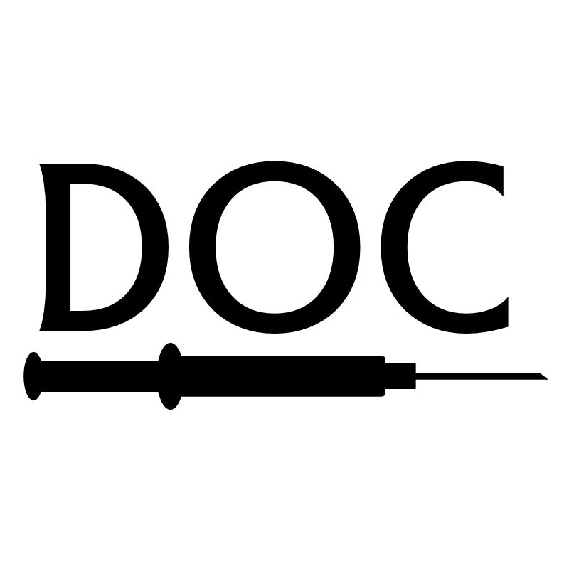 doc Doktor Arzt mit Spritze