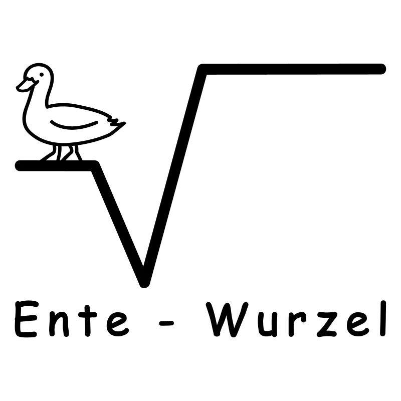 Mathe Ente Wurzel Schule, Uni Witze Text