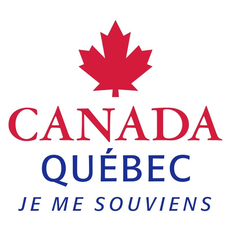Kanada Québec Maple Leaf Ahornblatt J’aime le Canada
