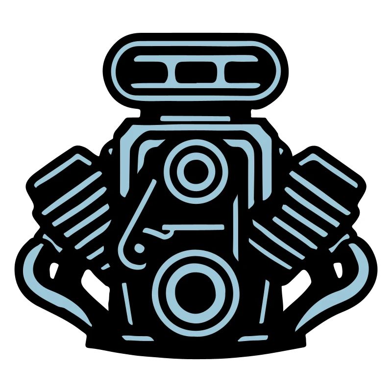 Engine Car Symbol Tuning