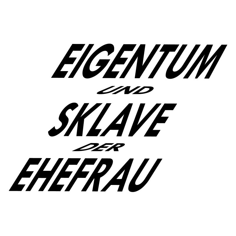 eigentum und sklave der ehefrau2