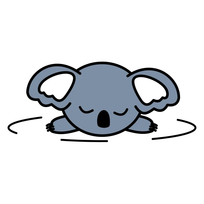 Sleeping baby koala for sleepyhead - customizable