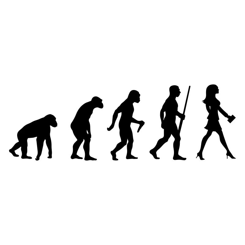 Evolution der Frau