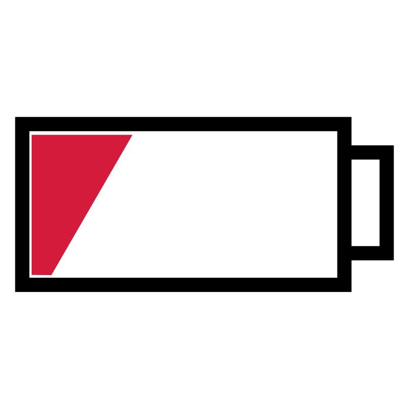Batterie vide