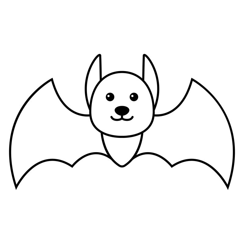 Fledermaus Comic Tier