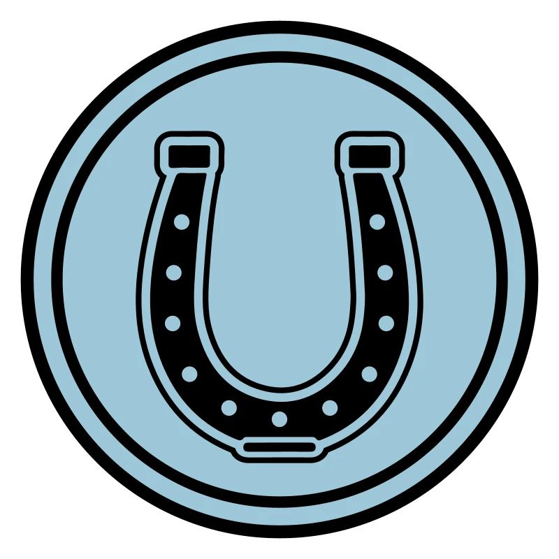 Symbole en fer à cheval