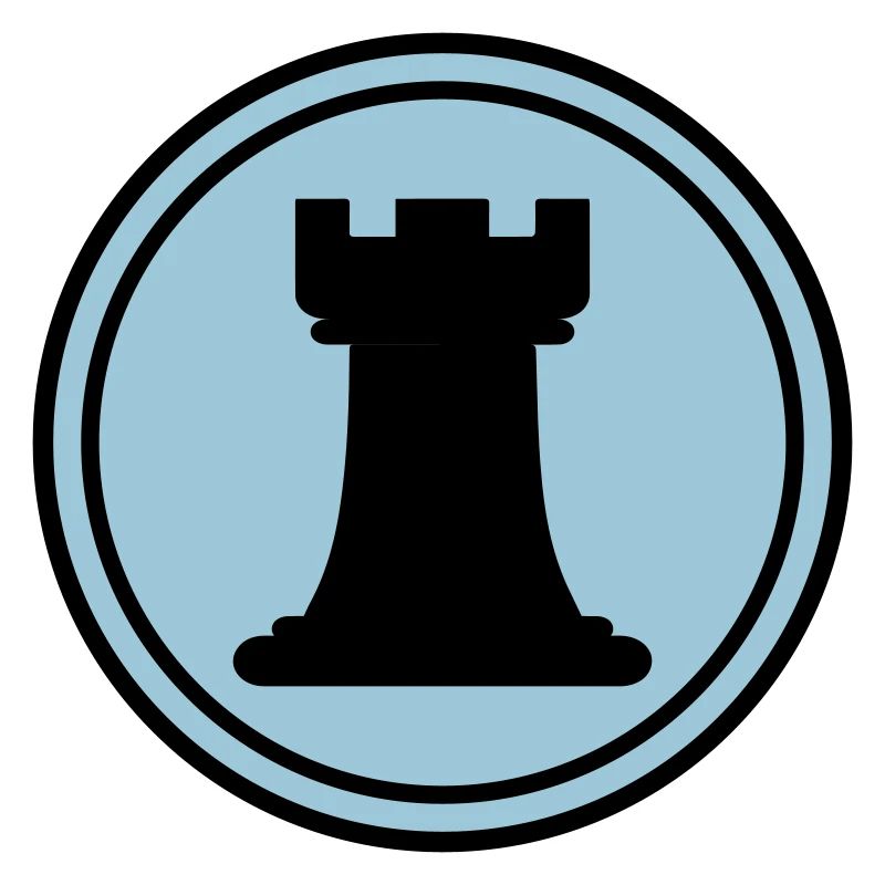 Chess piece tower