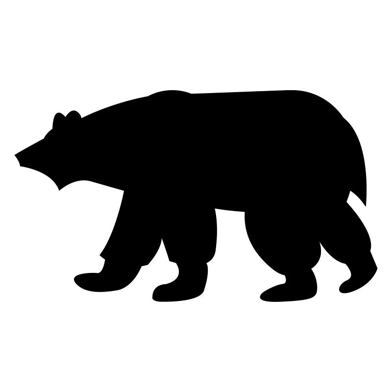 Eisbär voller Schnee