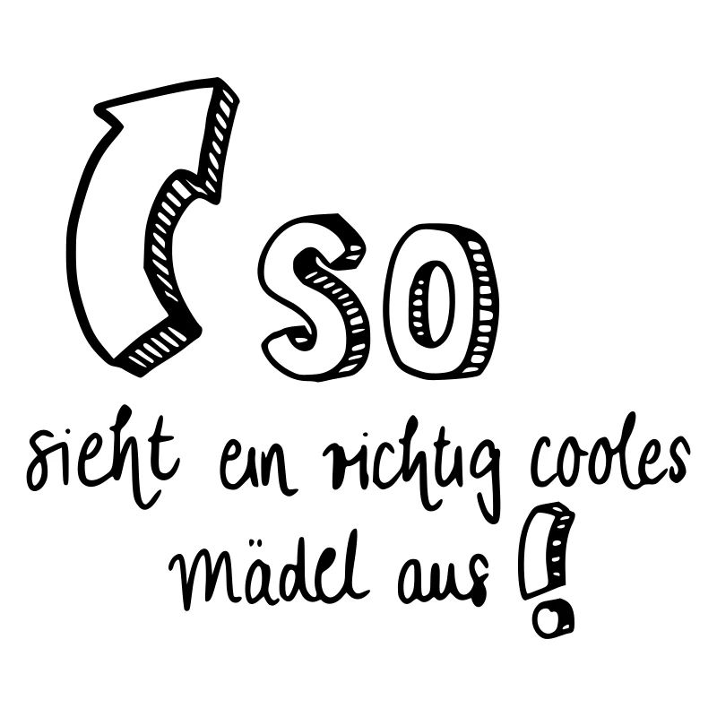 So sieht ein richtig cooles Mädel aus!