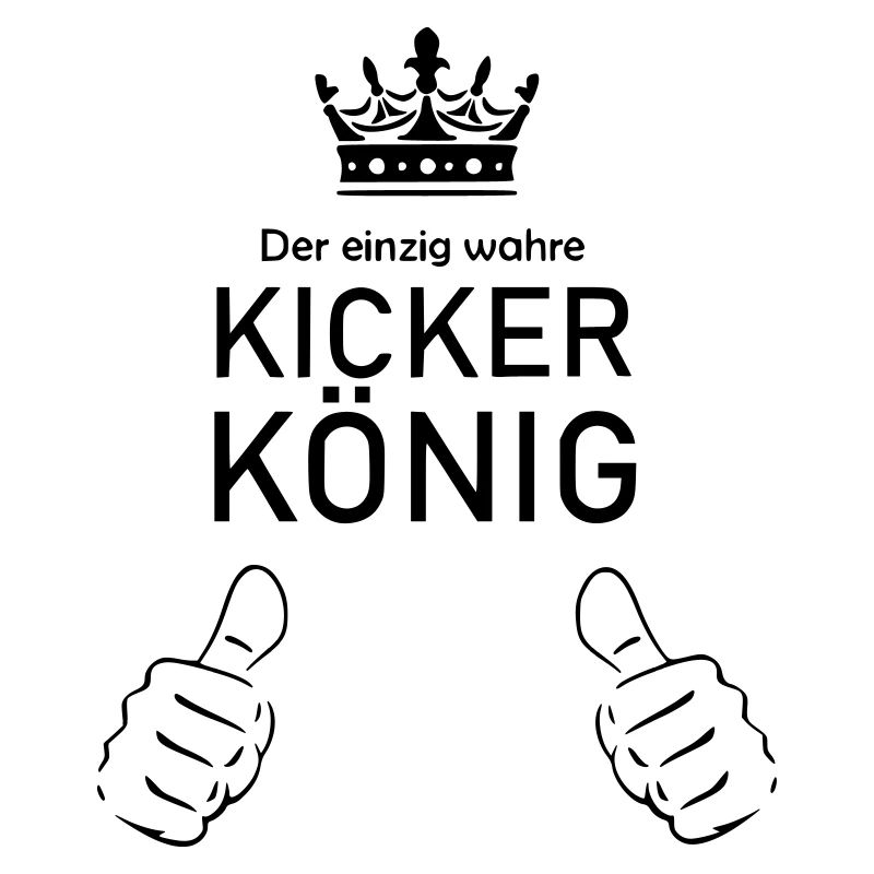 Kicker König Table Soccer Geschenk Idee