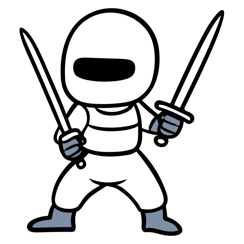 Double épée Ninja
