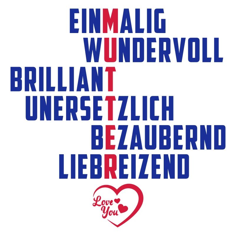 Muttertag Mutter Mama Mom Geschenkidee