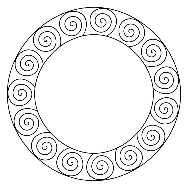 Rahmen Maya Keltisch eigenes Design