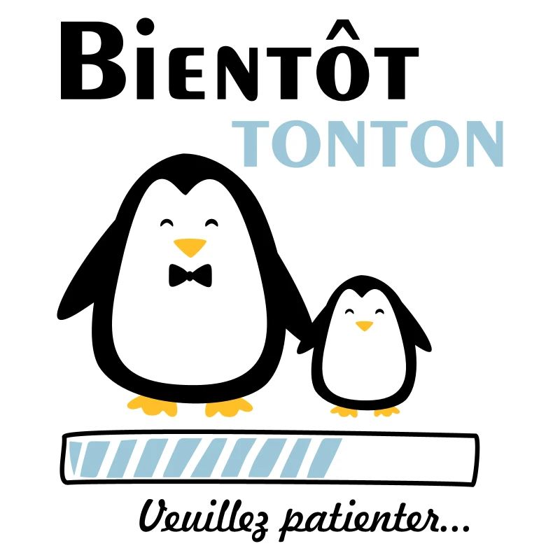 bientôt tonton pingouin,futur oncle