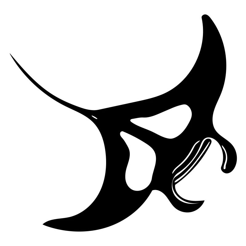 Manta Rochen Vector