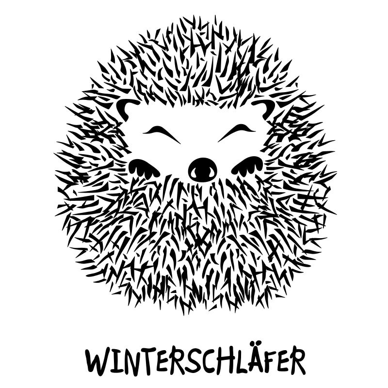hedgehog hibernation winter sleeper tired kip