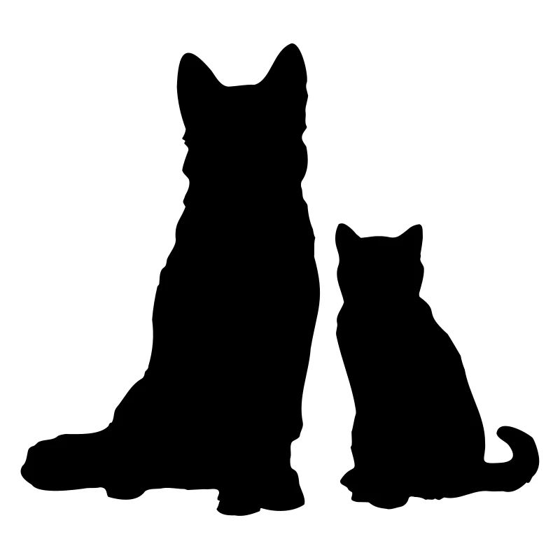 Chien avec chat / chien avec chat / chien avec chat