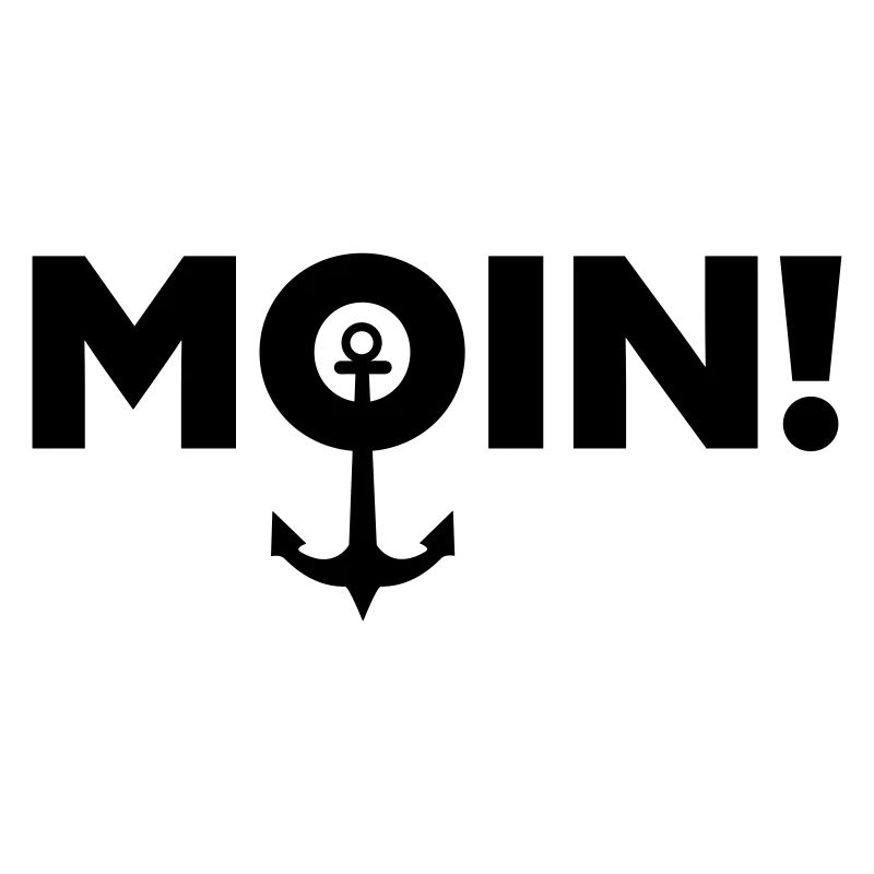 Moin mit Anker
