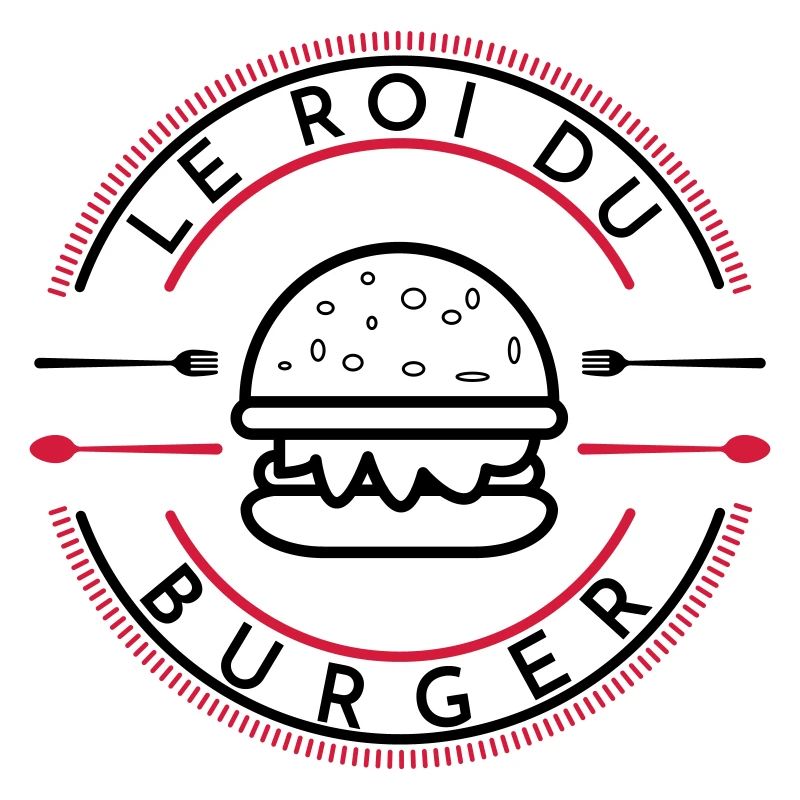 Original Design der König der Burger