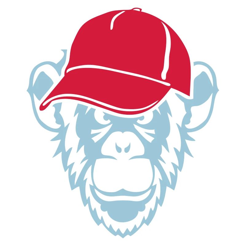 monkey wild animal cap