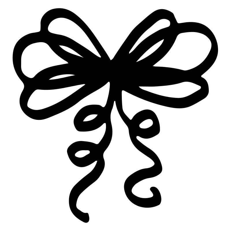 Ribbon gift ribbon / bow - loop present