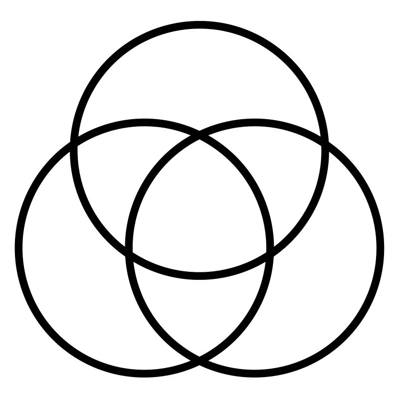 Three circles graphic DICK