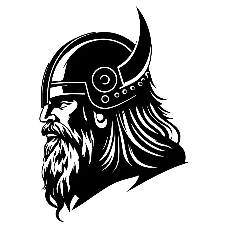 Viking Head Viking Warrior